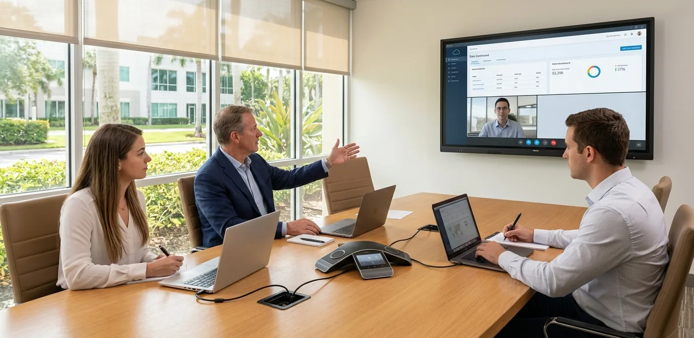 Technology services for a business